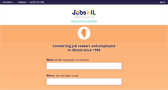 Desktop Screenshot of jobsinil.com