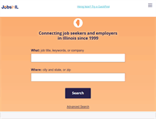 Tablet Screenshot of jobsinil.com